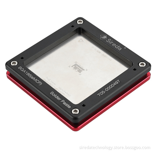 BGA186(eMCP) Reball Kit_12X16mm,Mobile IC reball, eMCP reballing, BGA186 reballing, Chip reball kit